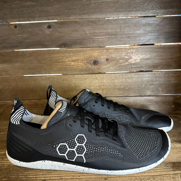 New‎ NIB Mens Vivo Barefoot Geo Racer Knit Athletic Shoes Sneakers EU 49 US 15 M